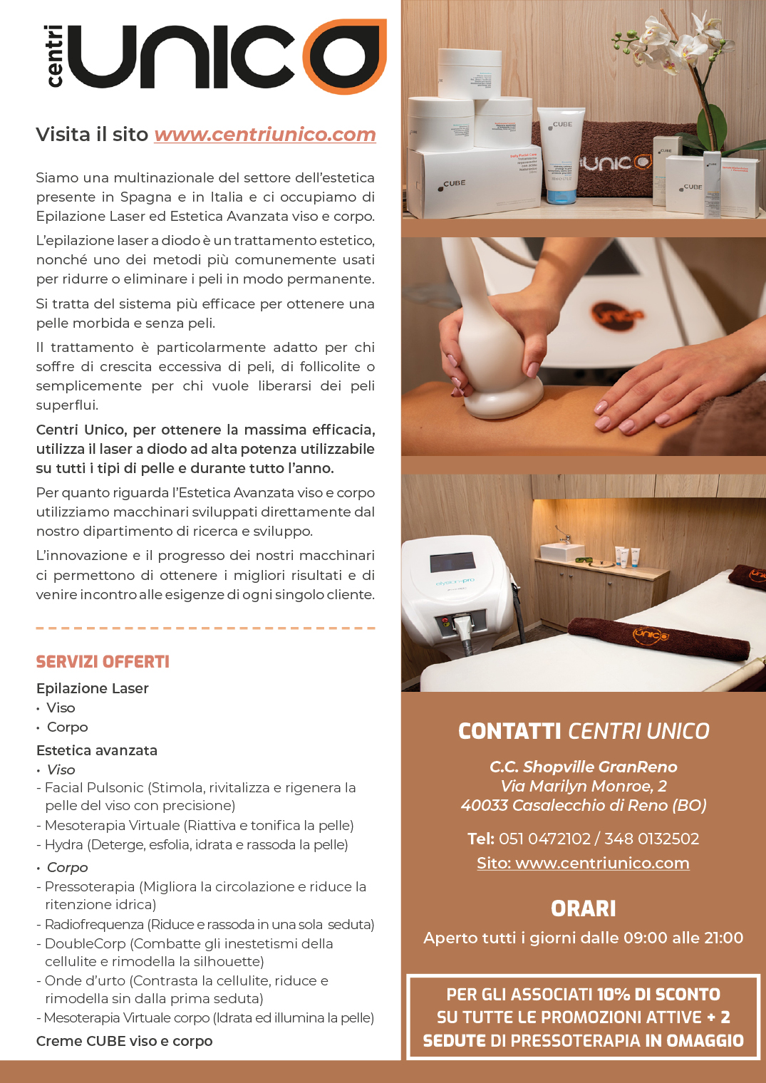 Centri Unico - Locandina
